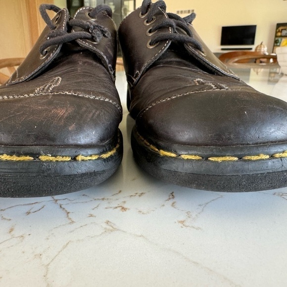 Vintage Men\'s Dr. Martens made in England Platform Oxford / Leather / 10 main image 16